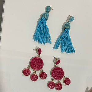 Bauble Bar earrings set of 2